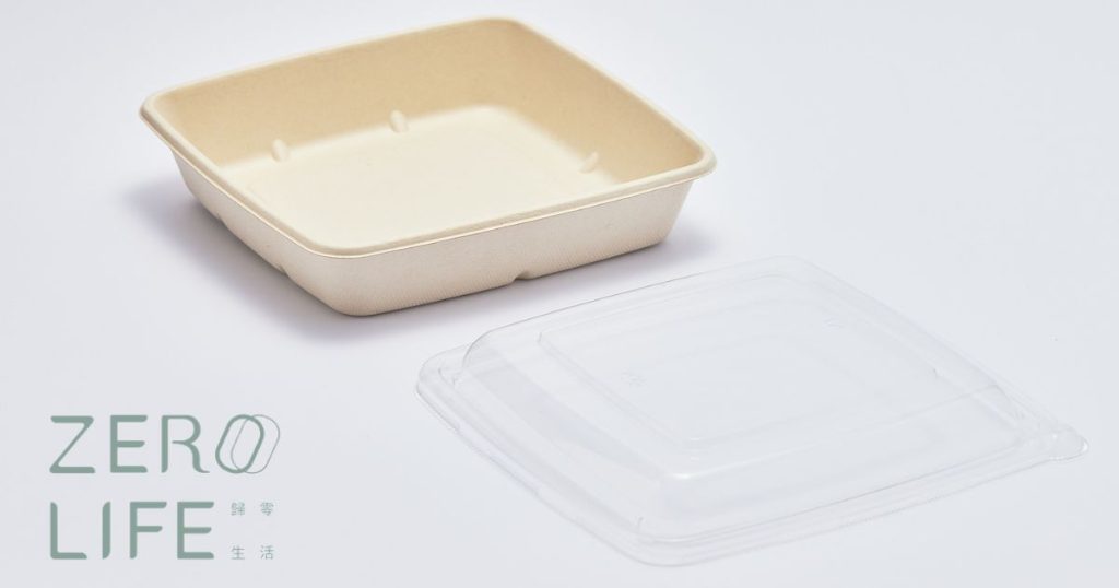 植纖餐盒單格 SA-4 BASE 1000（含蓋）