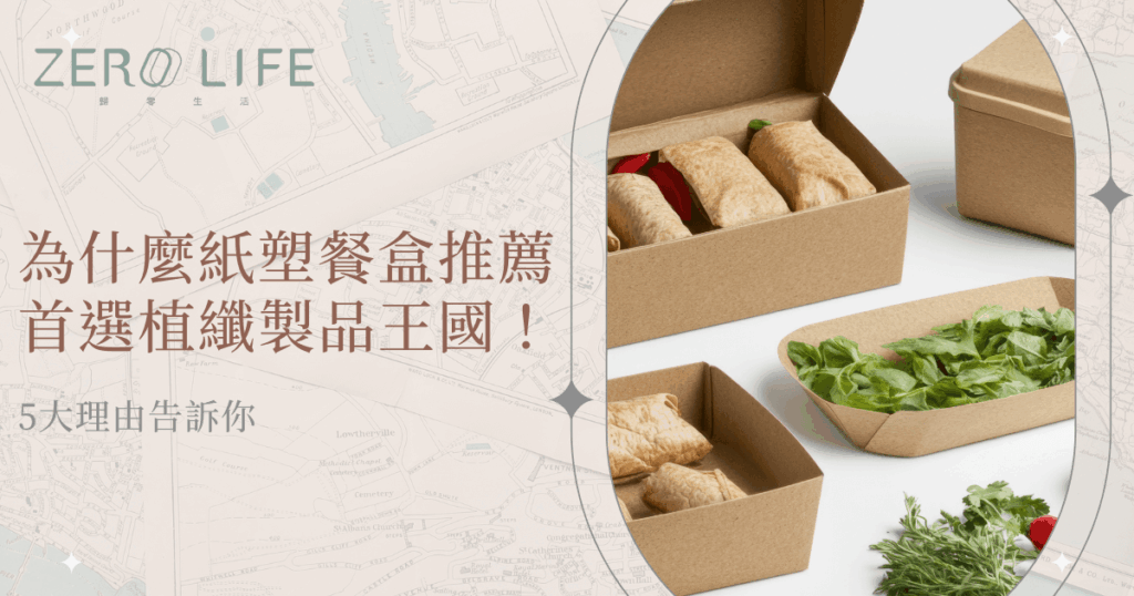 紙塑餐盒推薦首選植纖製品王國，環保與實用兼具
