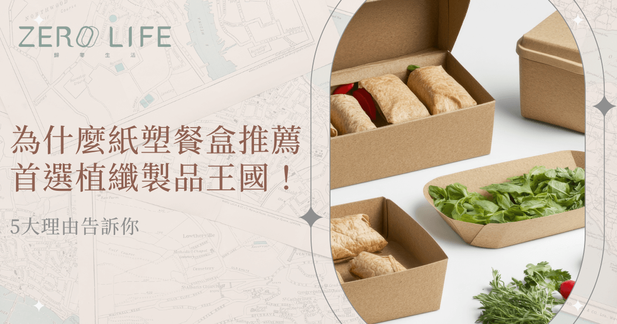 紙塑餐盒推薦首選植纖製品王國，環保與實用兼具