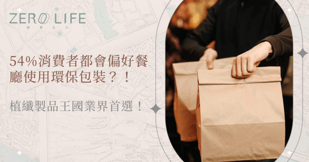 54％消費者偏好環保餐盒包裝，植纖材質成餐飲業首選
